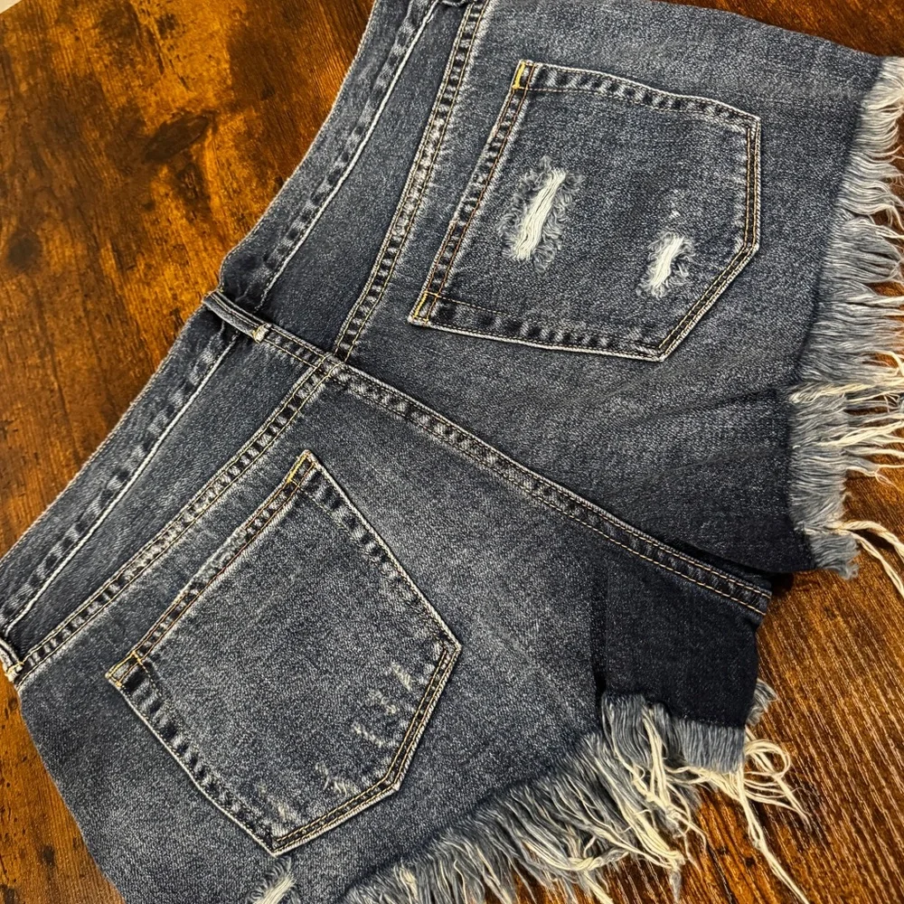 Free People Jean Shorts